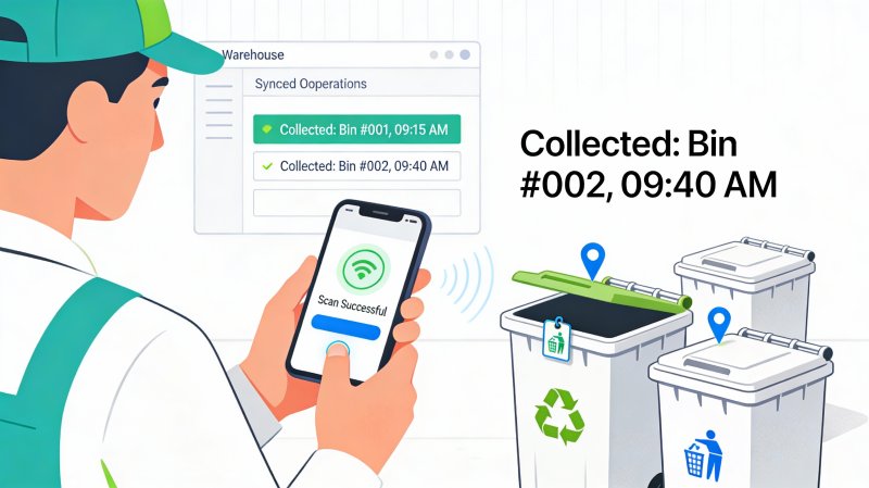 RFID Waste Collection Scanning - Productivity project thumbnail